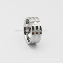 Two Tone Women Girls Antique Steel Ring For Party